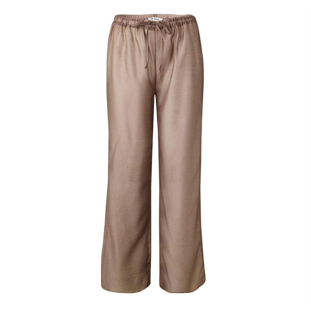 Brown - Front - 4th And Reckless Womens-Ladies Shar Wide Leg Trousers