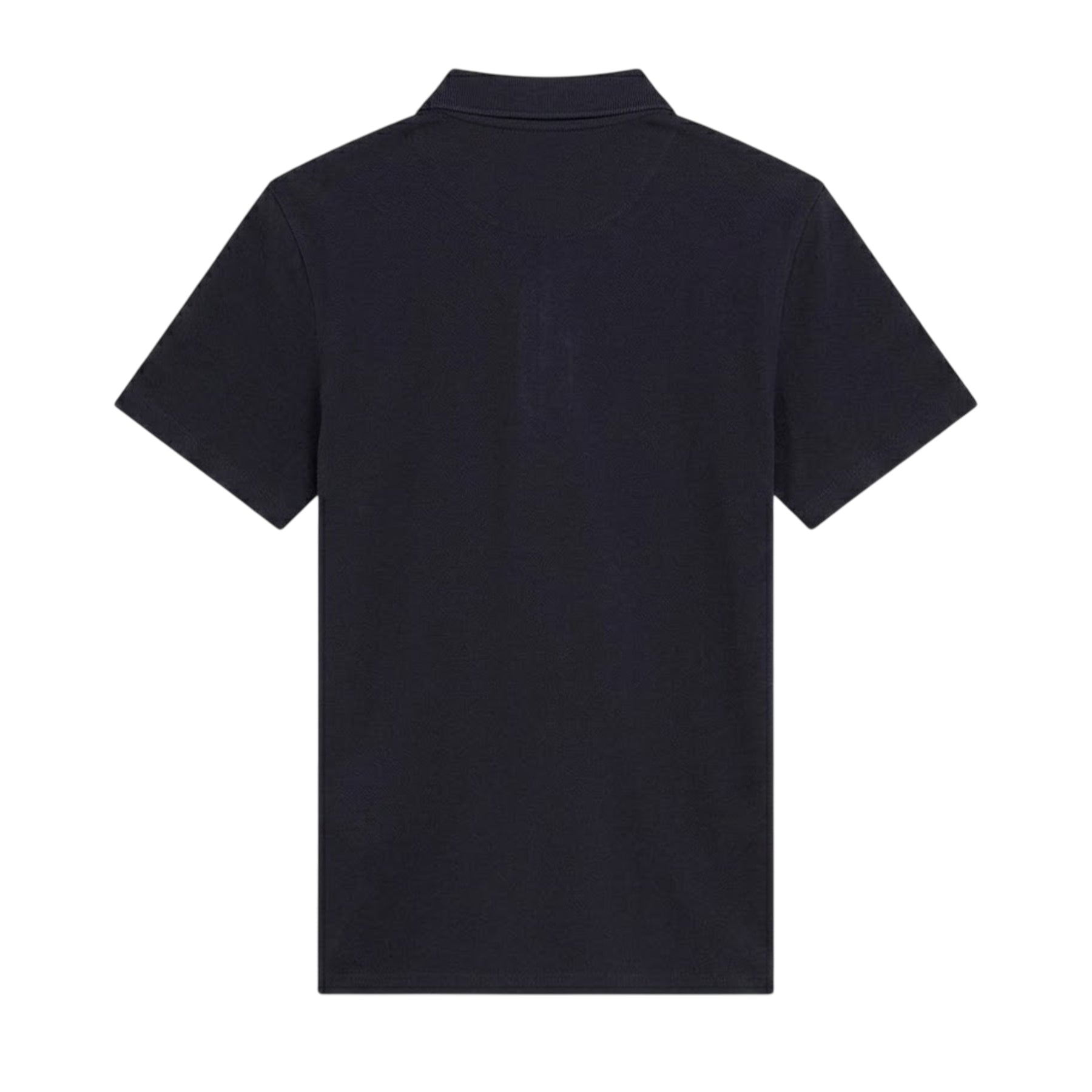 Blue - Back - Guess Mens Logo Polo Shirt