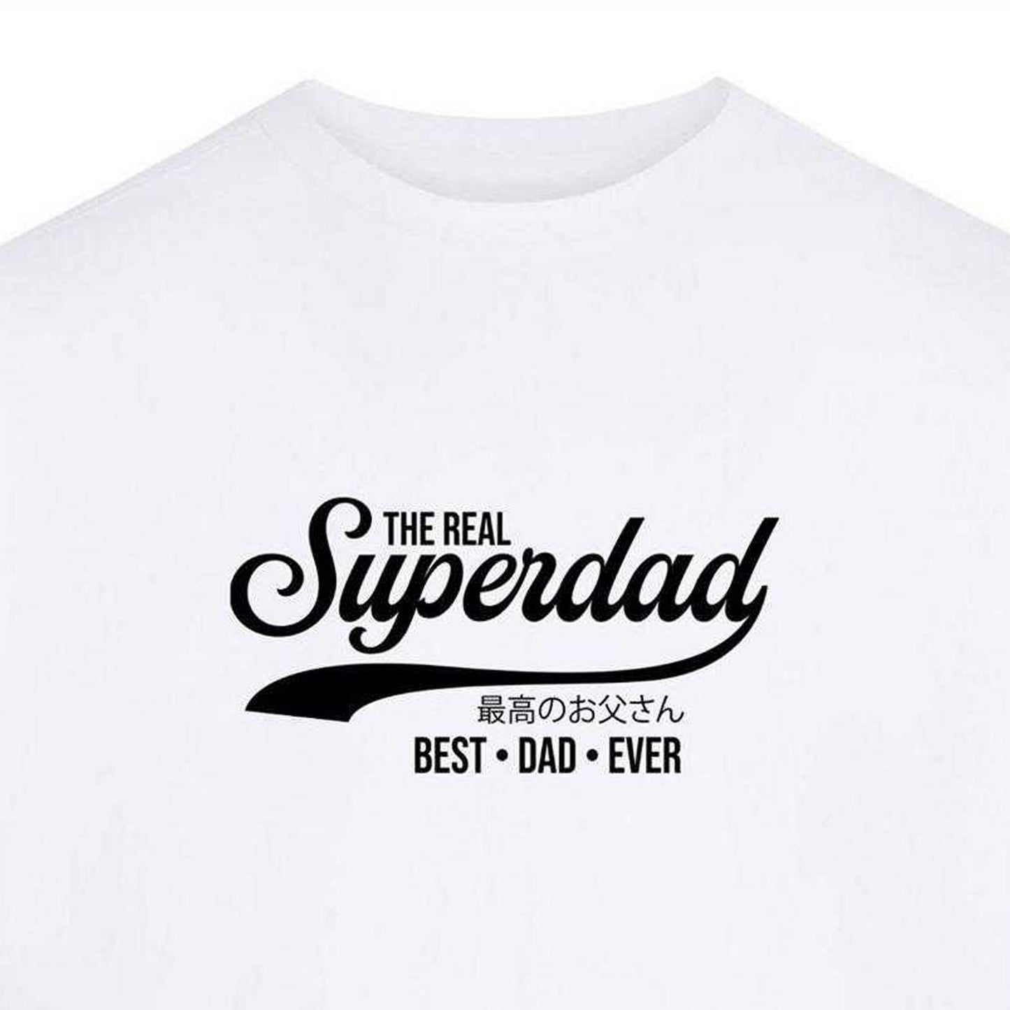 Black - Side - AWD Mens Superdad T-Shirt