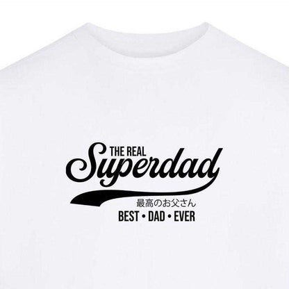 Black - Side - AWD Mens Superdad T-Shirt