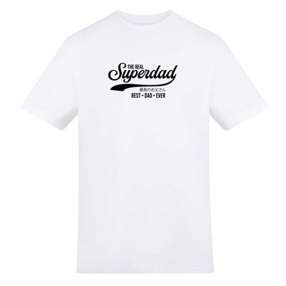 Black - Front - AWD Mens Superdad T-Shirt