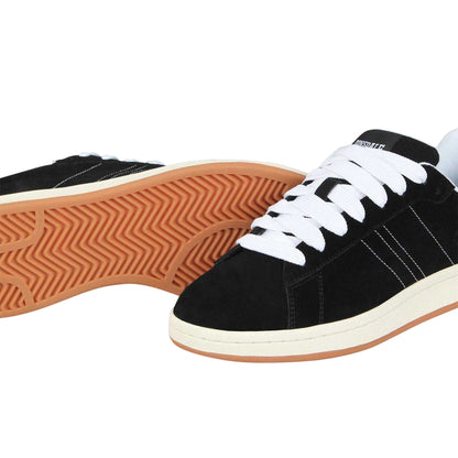 Black-White - Lifestyle - Lonsdale Mens Kensal Leather Trainers