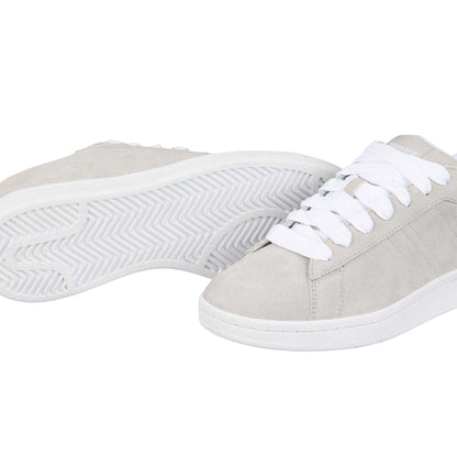 Grey-White - Lifestyle - Lonsdale Mens Kensal Leather Trainers