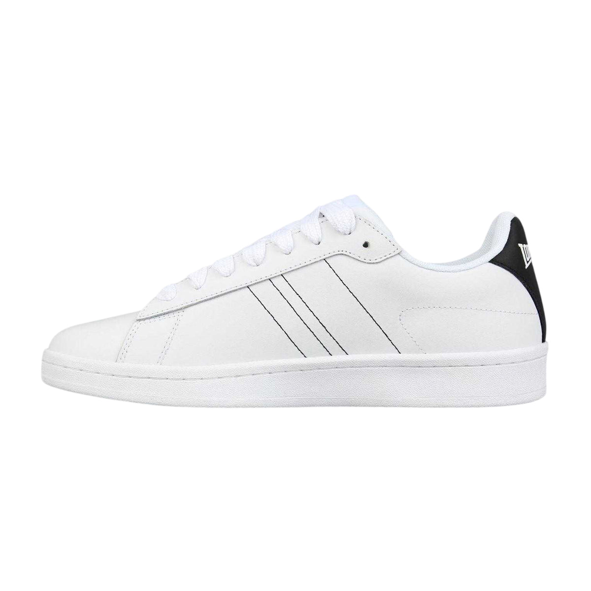 White - Back - Lonsdale Mens Kensal Leather Trainers
