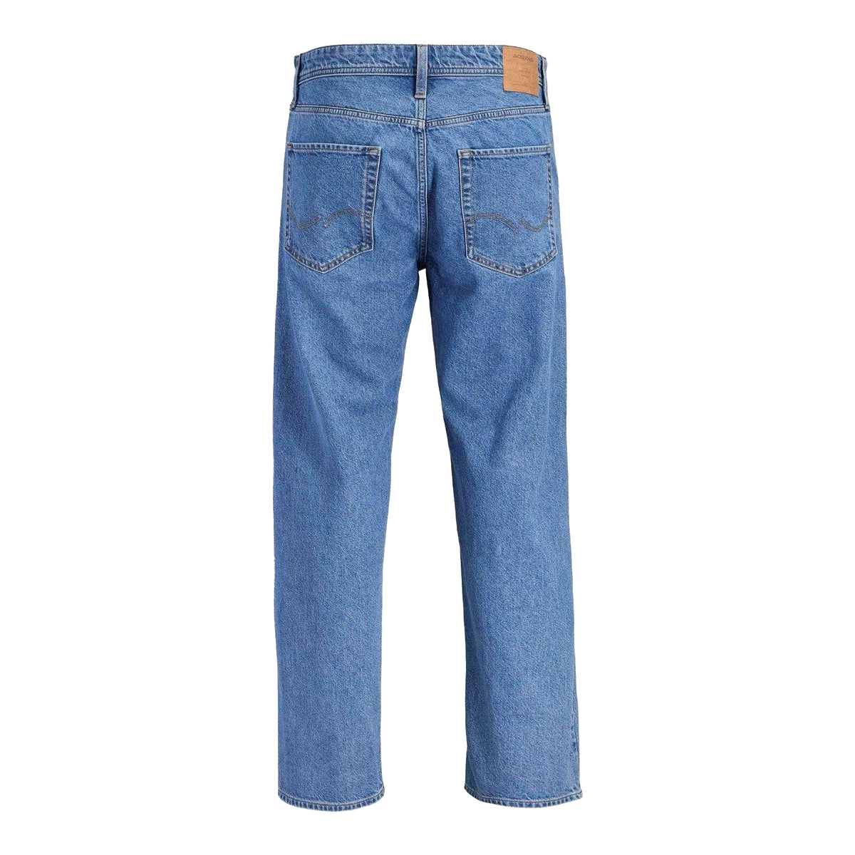 Blue Denim - Back - Jack And Jones Mens Eddie Originals Denim Jeans