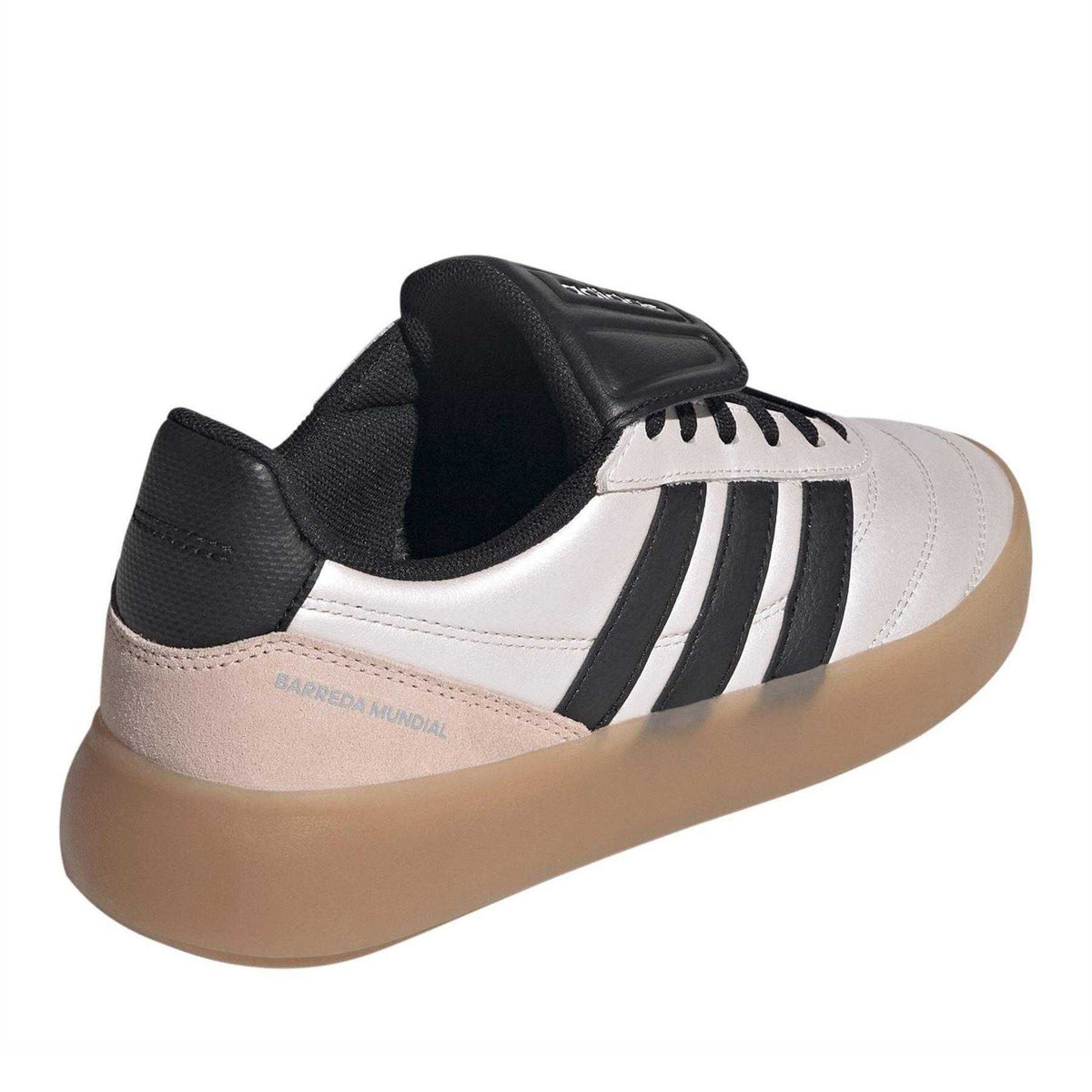 Pearl Pink - Back - Adidas Mens Mundial Suede Indoor Football Trainers