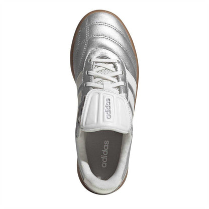 Silver - Lifestyle - Adidas Mens Mundial Suede Indoor Football Trainers