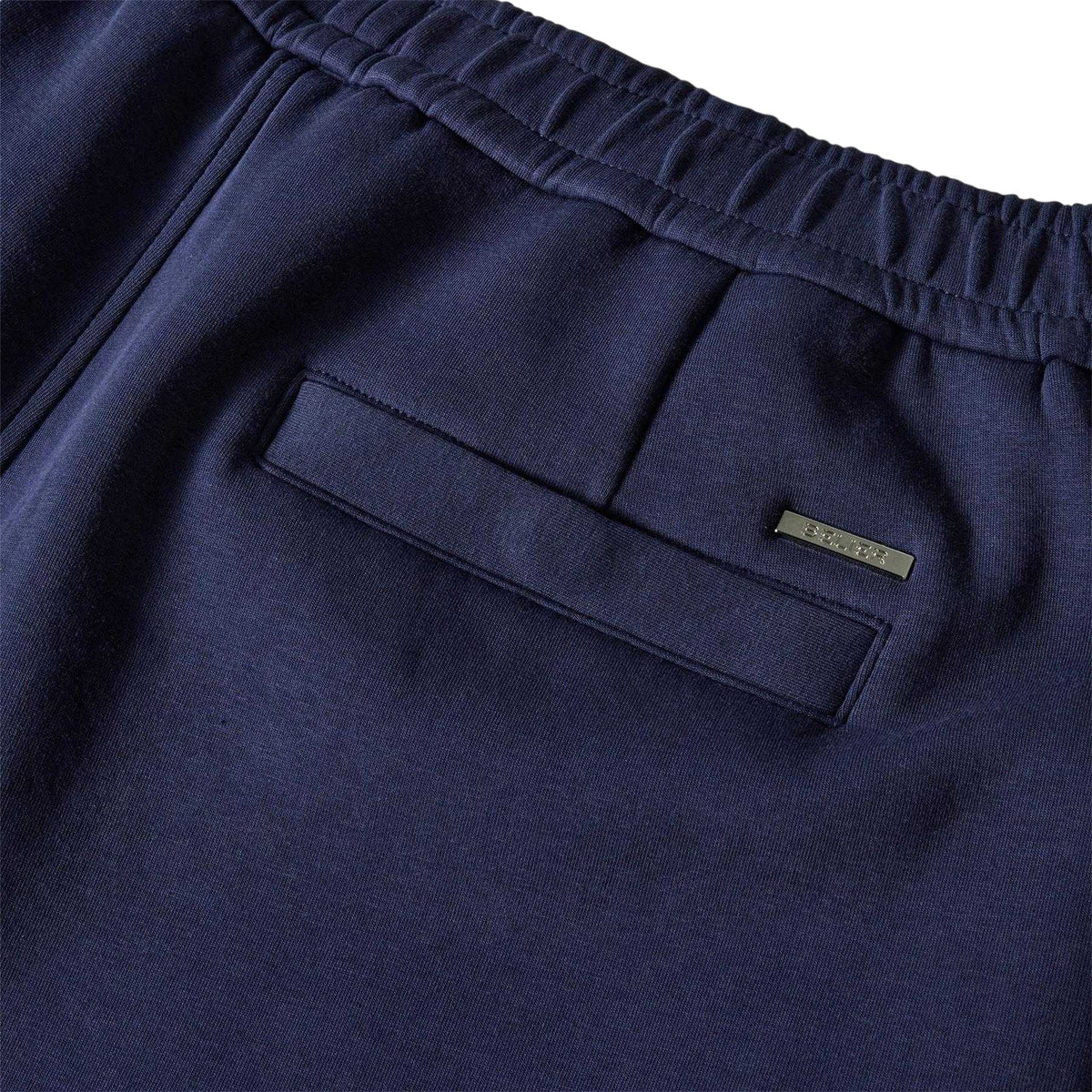 Navy - Side - Belier Mens Premium Jersey Relaxed Fit Jogging Bottoms