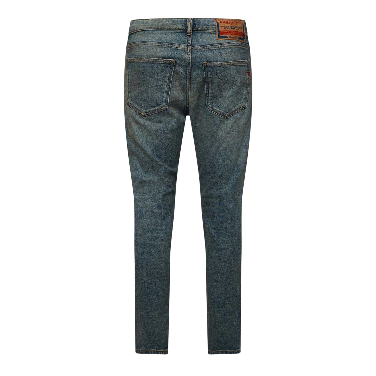 Blue Denim - Back - Diesel Womens-Ladies 2019 D-Strukt Denim Jeans