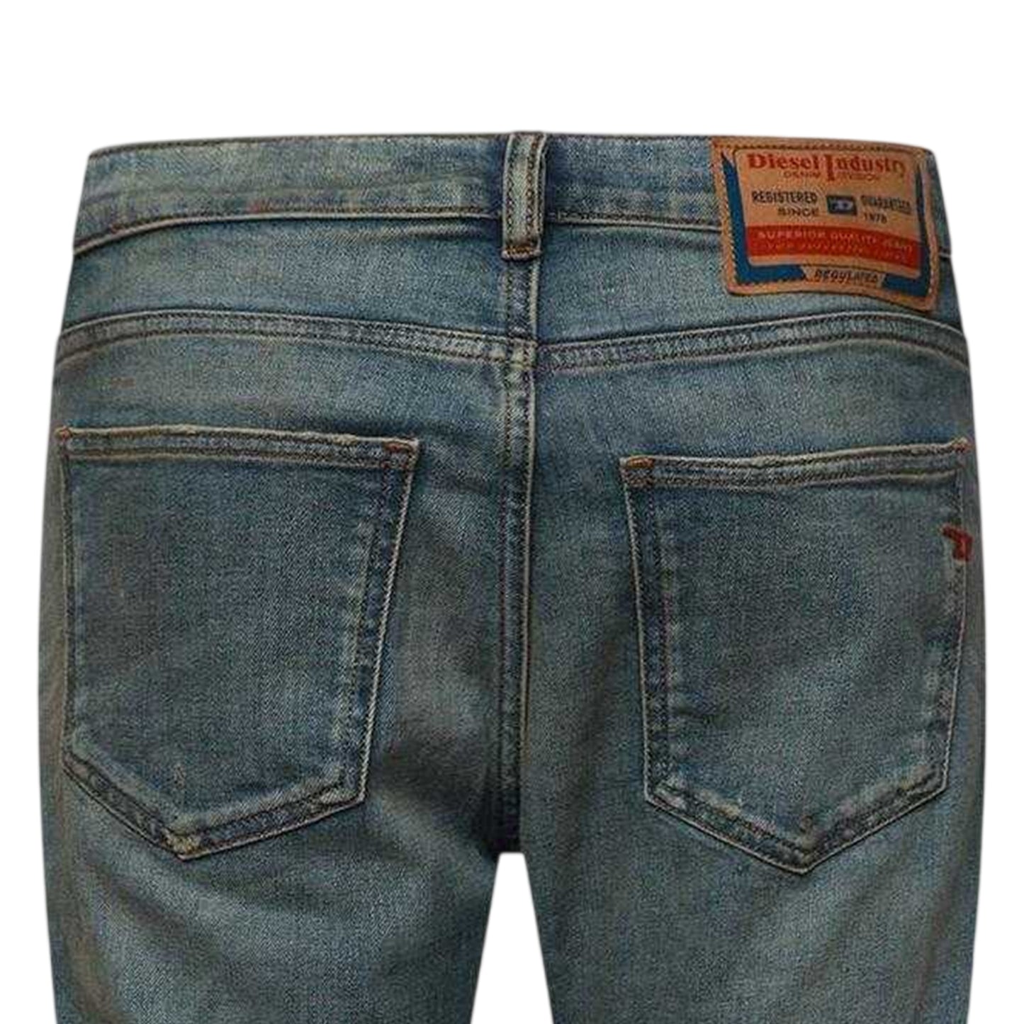 Blue Denim - Lifestyle - Diesel Womens-Ladies 2019 D-Strukt Denim Jeans