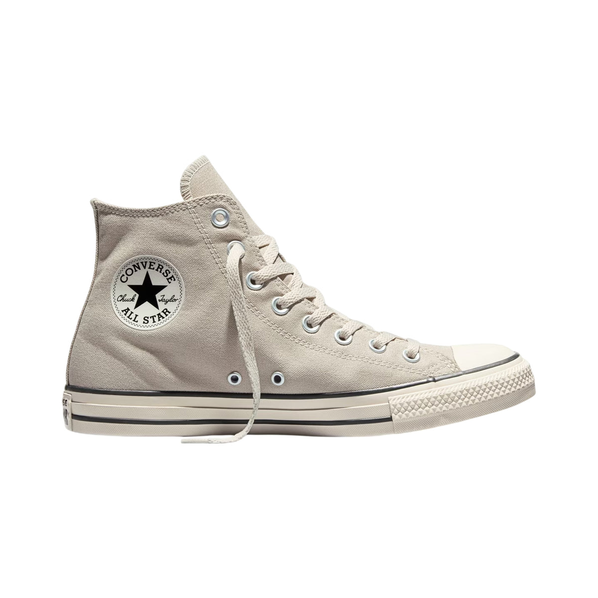 Papyrus - Front - Converse Mens Chuck Aschi Star Logo Canvas High Top Trainers