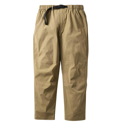 Greige - Front - Snow Peak Mens Water Repellent Parachute Pants