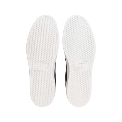 Black - Lifestyle - Tommy Jeans Mens Greenwich Leather Flat Trainers