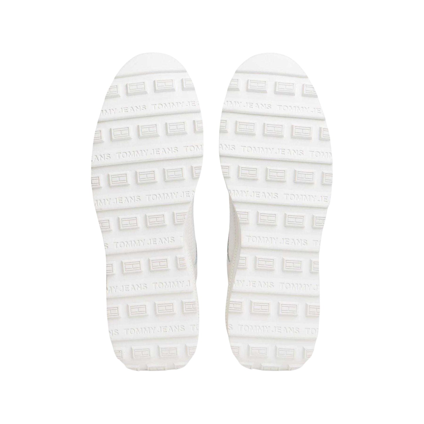 Ecru - Lifestyle - Tommy Jeans Mens Greenwich Leather Flat Trainers