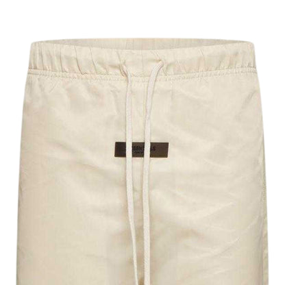 Eggshell - Side - Fear Of God Essentials Womens-Ladies Solid Slim Trousers