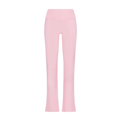 Cherry Blossom - Front - Skims Womens-Ladies Cotton Jersey Foldover Trousers
