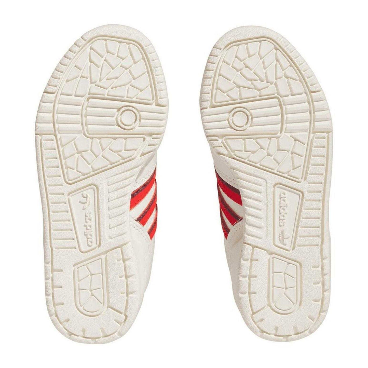 White - Lifestyle - Adidas Childrens-Kids Originals Rivalry Leather Trainers