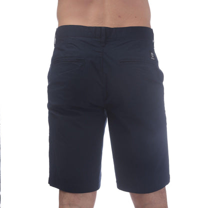 Navy - Back - Timberland Mens Topsfield Poplin Chino Shorts