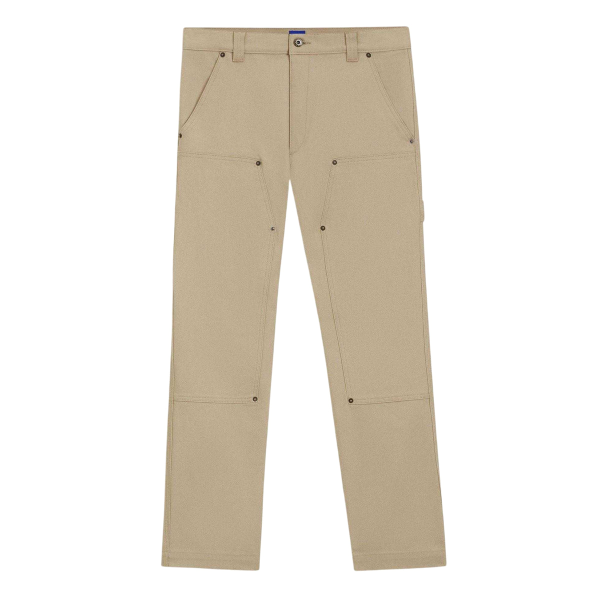 Sand - Front - Hugo Mens Wide Leg Trousers