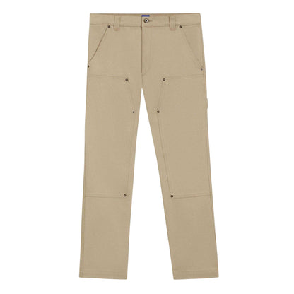 Sand - Front - Hugo Mens Wide Leg Trousers