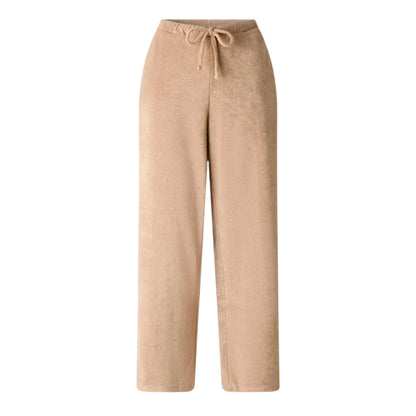 Beige - Front - 4th & Reckless Womens-Ladies Drift Straight Leg Trousers