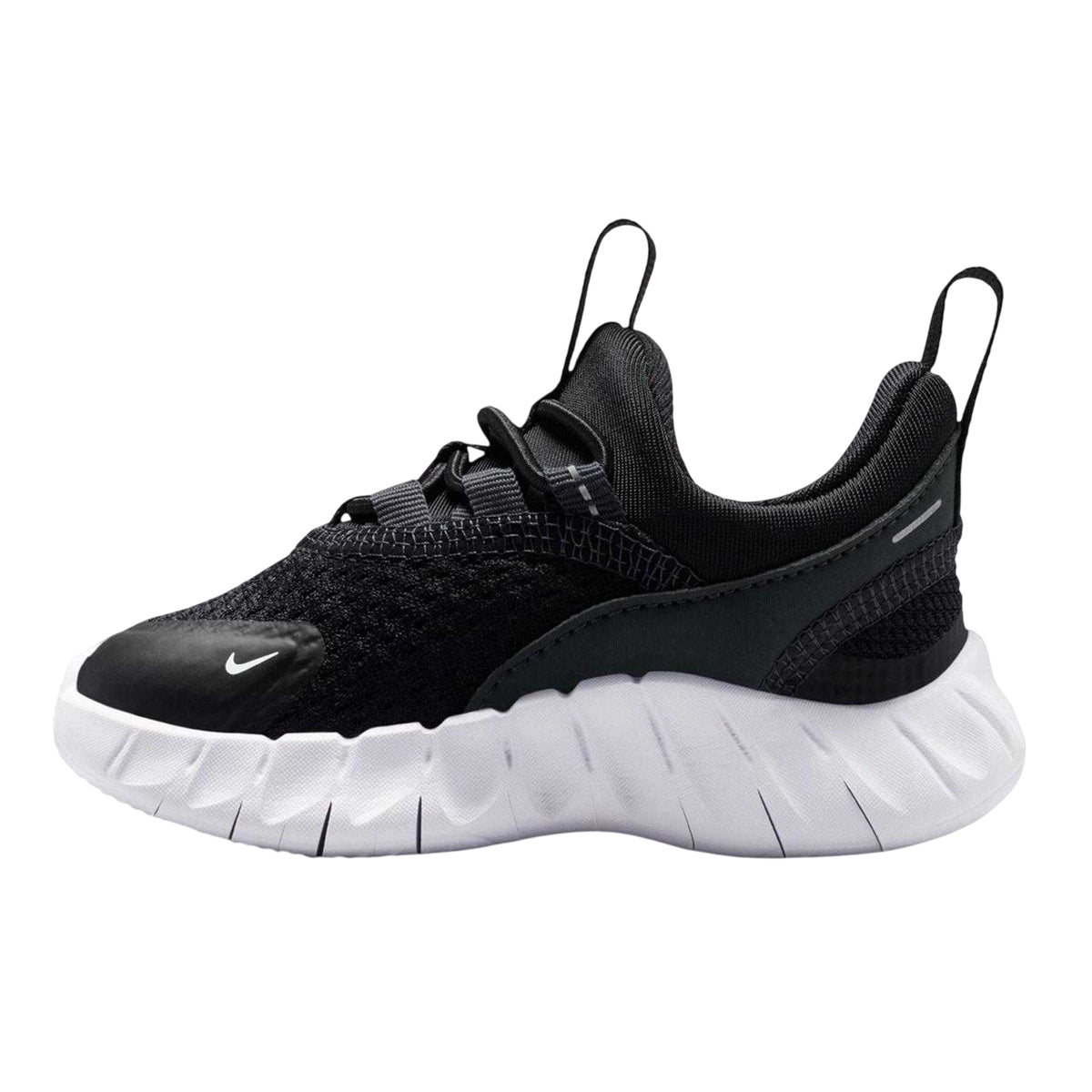 Black-White - Back - Nike Childrens-Kids Free Ride In63 Runner Trainers