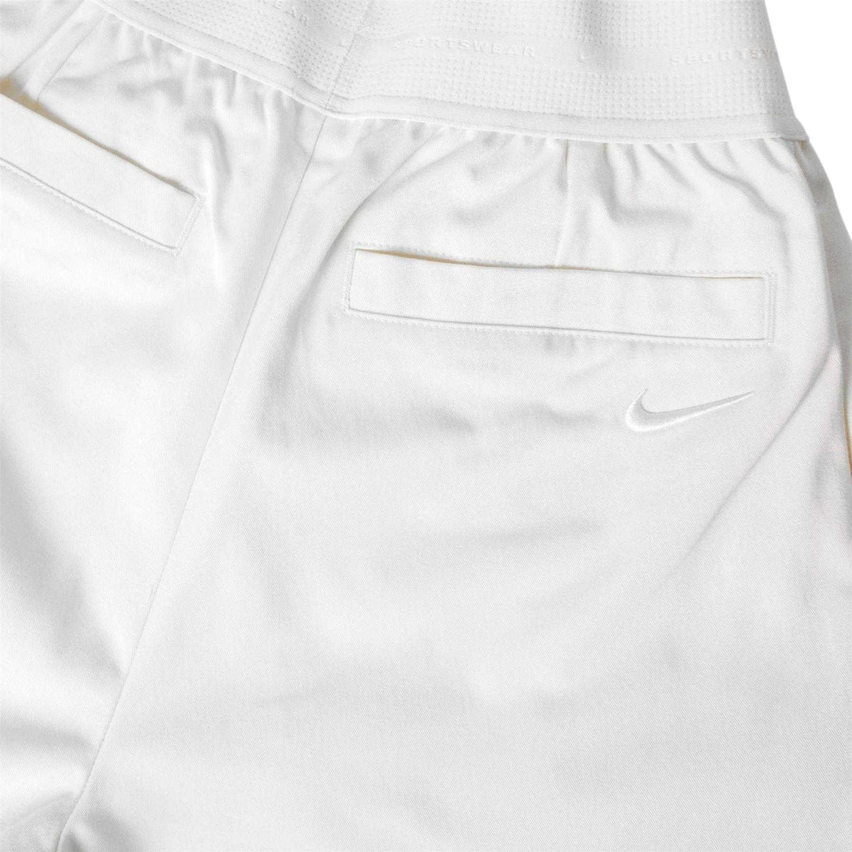 Ivory-Black - Side - Nike Womens-Ladies NSW Wide Leg Trousers