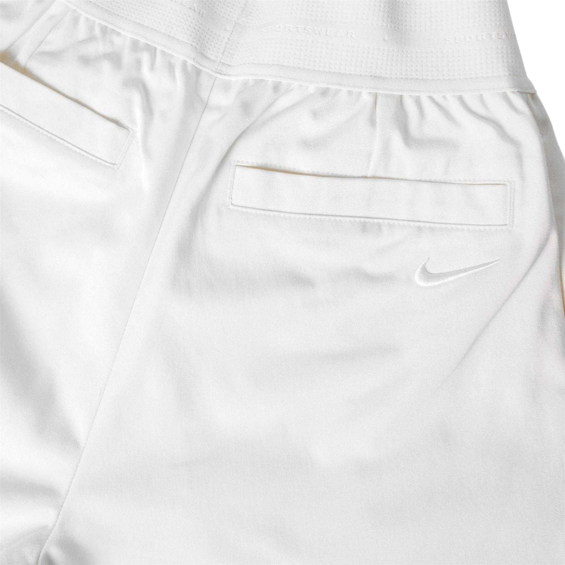 Ivory-Black - Side - Nike Womens-Ladies NSW Wide Leg Trousers