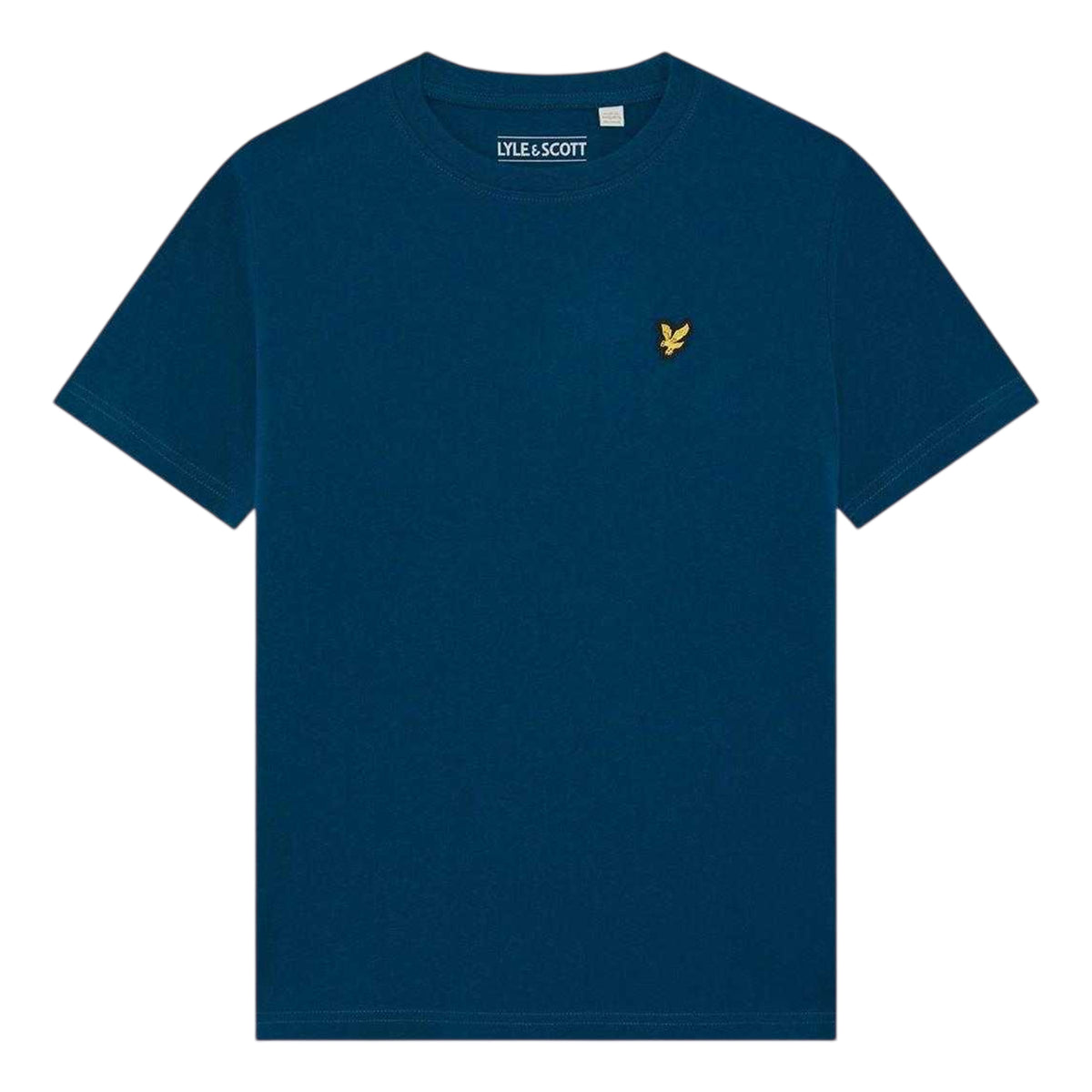 Blue - Front - Lyle & Scott Childrens-Kids Plain Regular T-Shirt