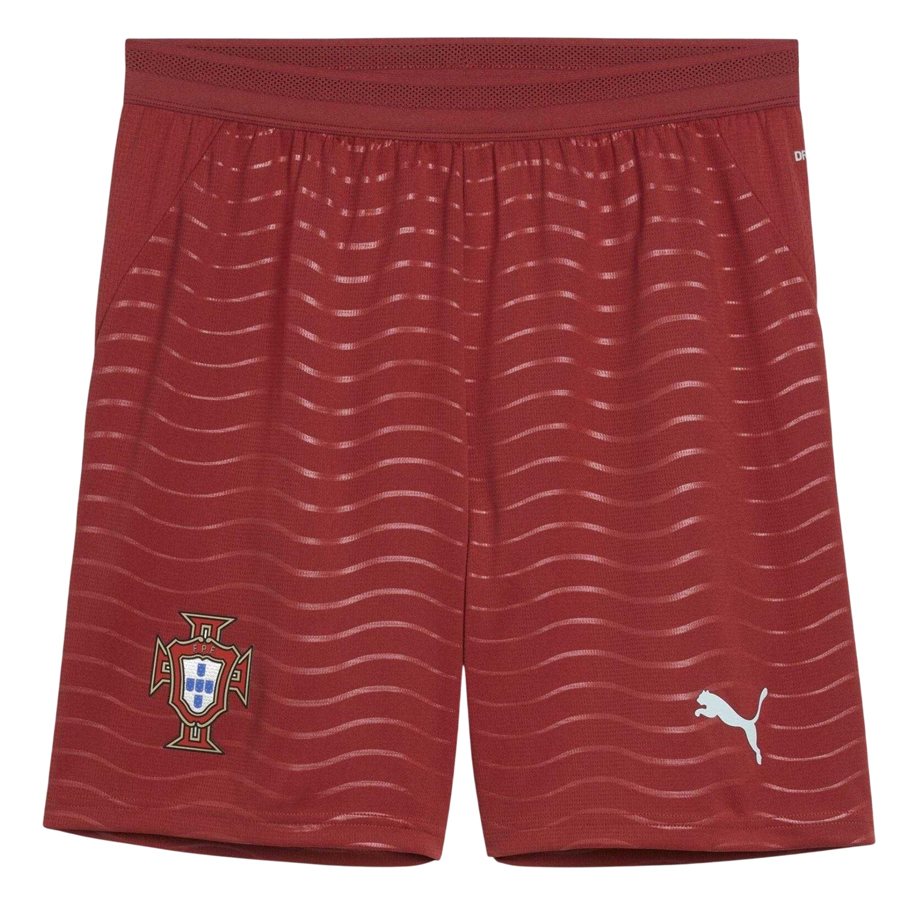 Red-Green - Front - Puma Mens World Cup 2026 Portugal Home Shorts