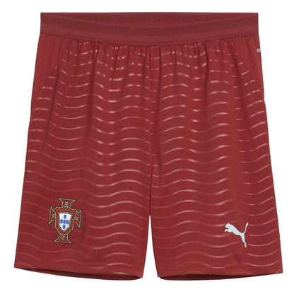 Red-Green - Front - Puma Mens World Cup 2026 Portugal Home Shorts