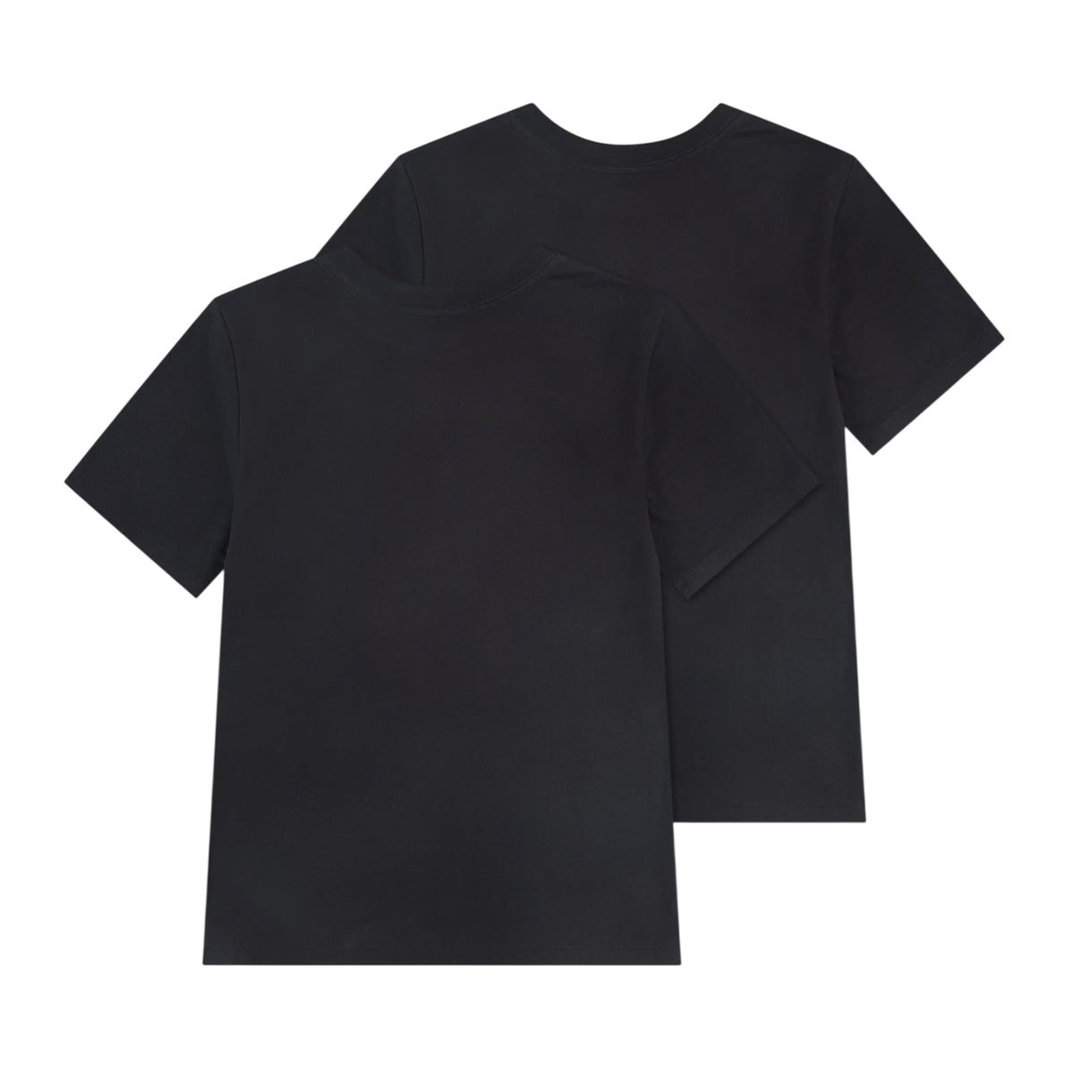 Black - Back - Ralph Lauren Childrens-Kids Cotton Jersey T-Shirt (Pack of 2)