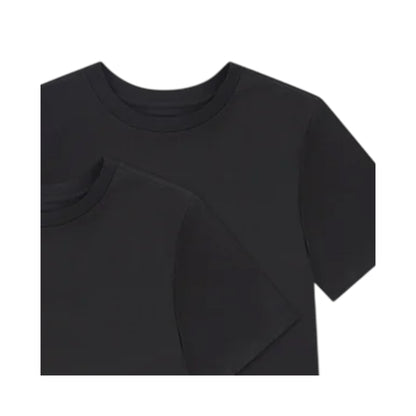 Black - Side - Ralph Lauren Childrens-Kids Cotton Jersey T-Shirt (Pack of 2)