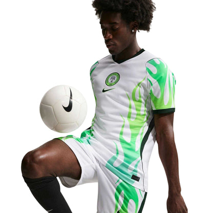 White - Side - Nike Mens Fifa World Cup 2026 Nigeria FC Replica Football Shorts