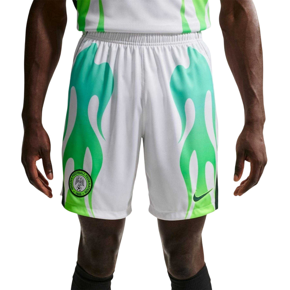 White - Front - Nike Mens Fifa World Cup 2026 Nigeria FC Replica Football Shorts