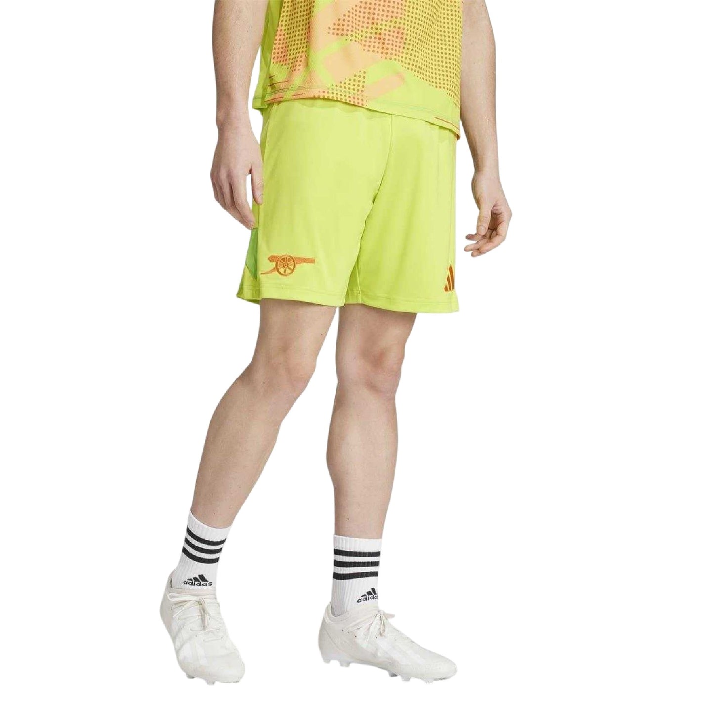 Yellow - Lifestyle - Adidas Unisex Adult 2024-2025 Arsenal FC Goalkeeper Shorts