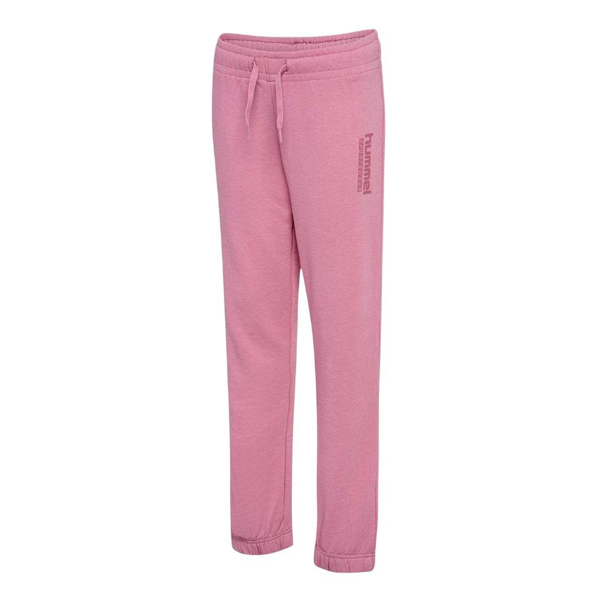 Pink - Lifestyle - Hummel Girls Cotton Blend Print Regular Sweatpants