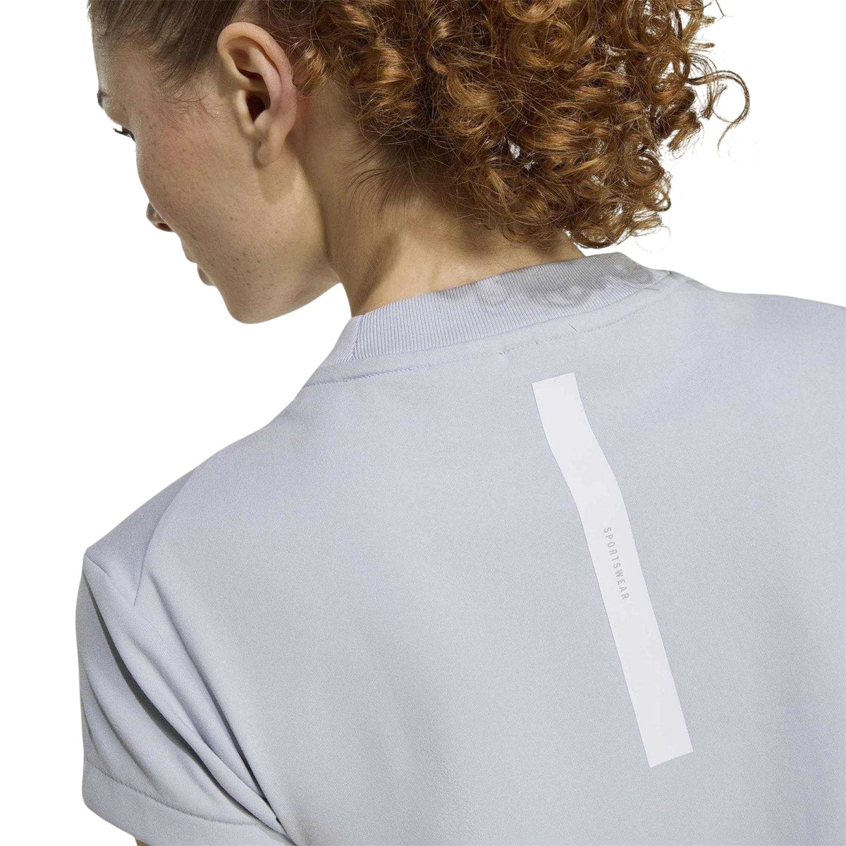 Silver - Lifestyle - Adidas Womens-Ladies Z.N.E. T-Shirt