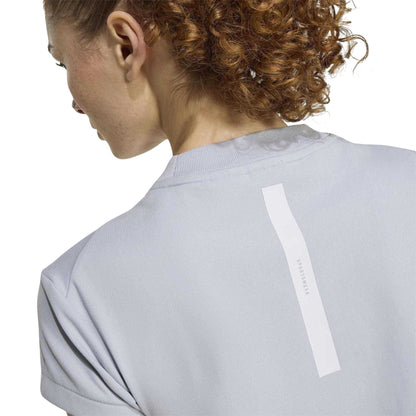 Silver - Lifestyle - Adidas Womens-Ladies Z.N.E. T-Shirt