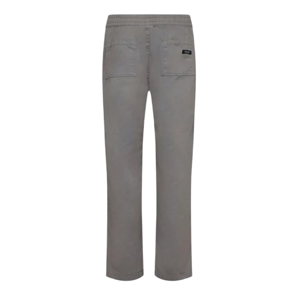 Grey - Back - Crosshatch Mens Blansmoore Relaxed Fit Trousers