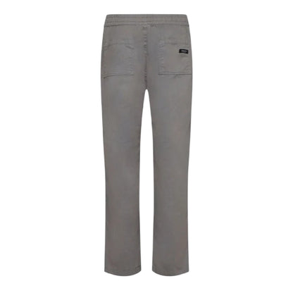 Grey - Back - Crosshatch Mens Blansmoore Relaxed Fit Trousers