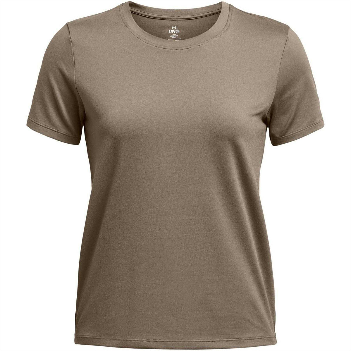 Brown - Front - Under Armour Womens-Ladies Meridian T-Shirt
