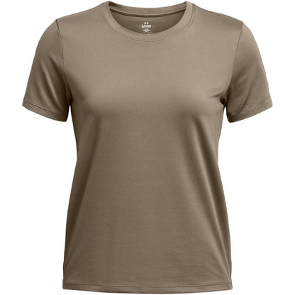 Brown - Front - Under Armour Womens-Ladies Meridian T-Shirt
