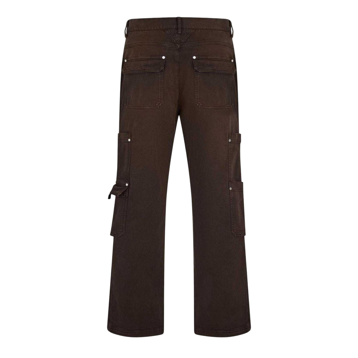 Cedar - Back - Represent Mens Workshop Relaxed Fit Cargo Trousers