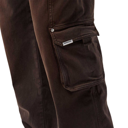 Cedar - Side - Represent Mens Workshop Relaxed Fit Cargo Trousers