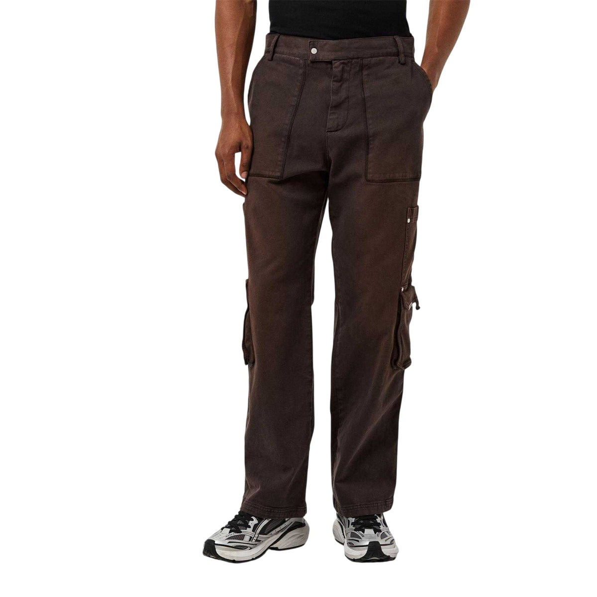 Cedar - Lifestyle - Represent Mens Workshop Relaxed Fit Cargo Trousers