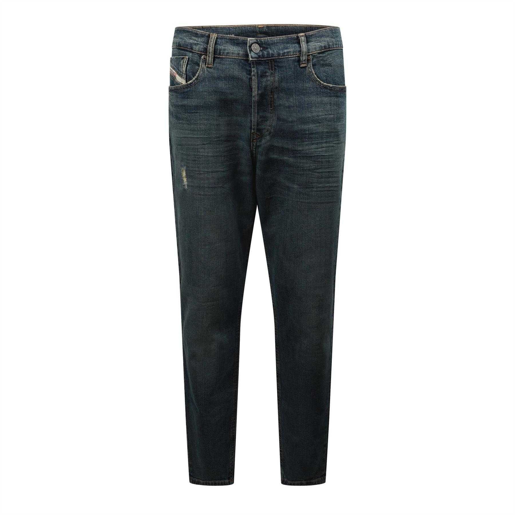 Blue Denim - Front - Diesel Mens 2005 D-Fining Jeans