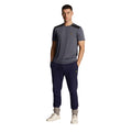 Navy - Pack Shot - Lyle & Scott Mens Branded Shoulder T-Shirt