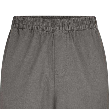 Dark Taupe - Side - Represent Mens Elasticated Waist Cargo Trousers