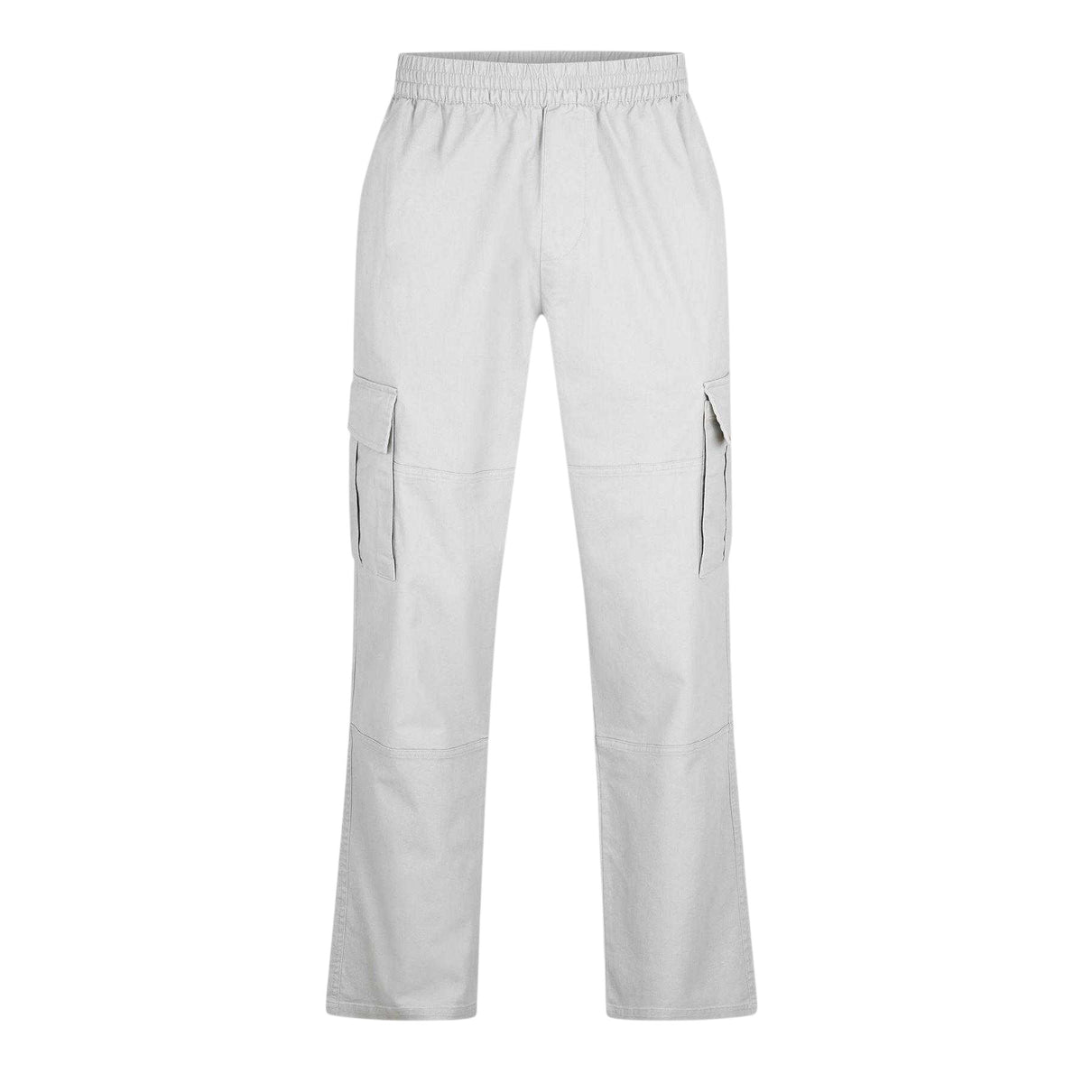 Stone - Front - Represent Mens Elasticated Waist Cargo Trousers